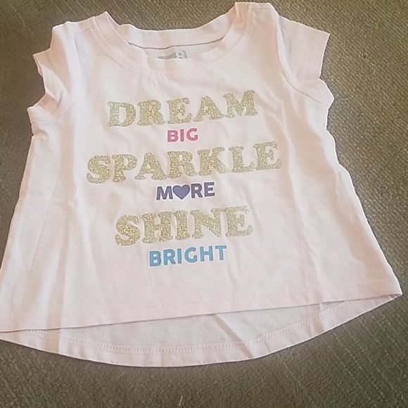 Light pink "dream big, sparkle more, shine bright" - Picture 1 of 3